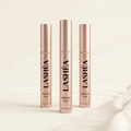 Cure 3 mois de sérum cils Lashéa, trois flacons rose gold