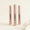Cure 3 mois de sérum cils Lashéa, trois flacons rose gold