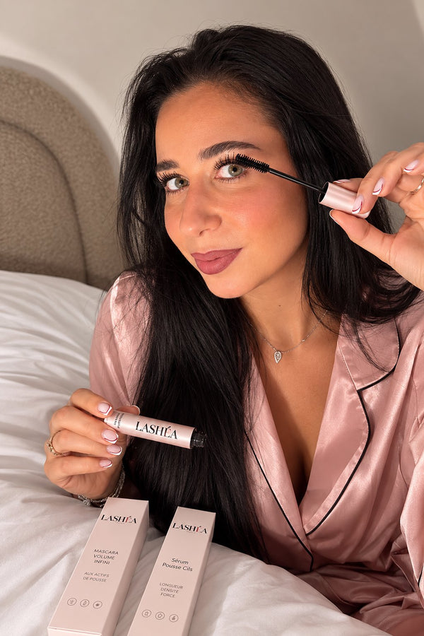 Mascara Tubing Soin Cils Lashéa — Infusé au Sérum de Pousse